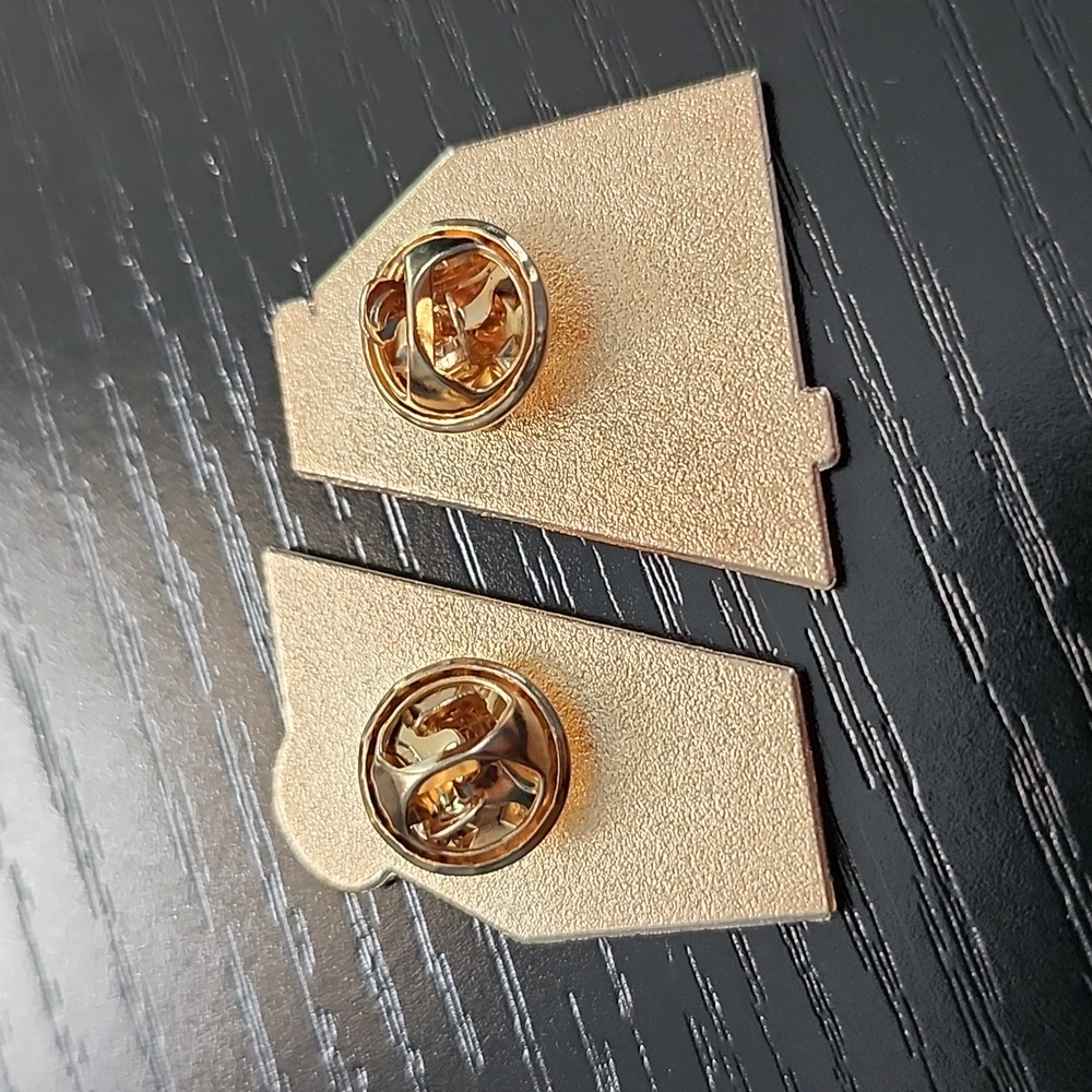 Disney's Wall E and Eve Inspired Enamel Pin Set - Picture 2 of 3
